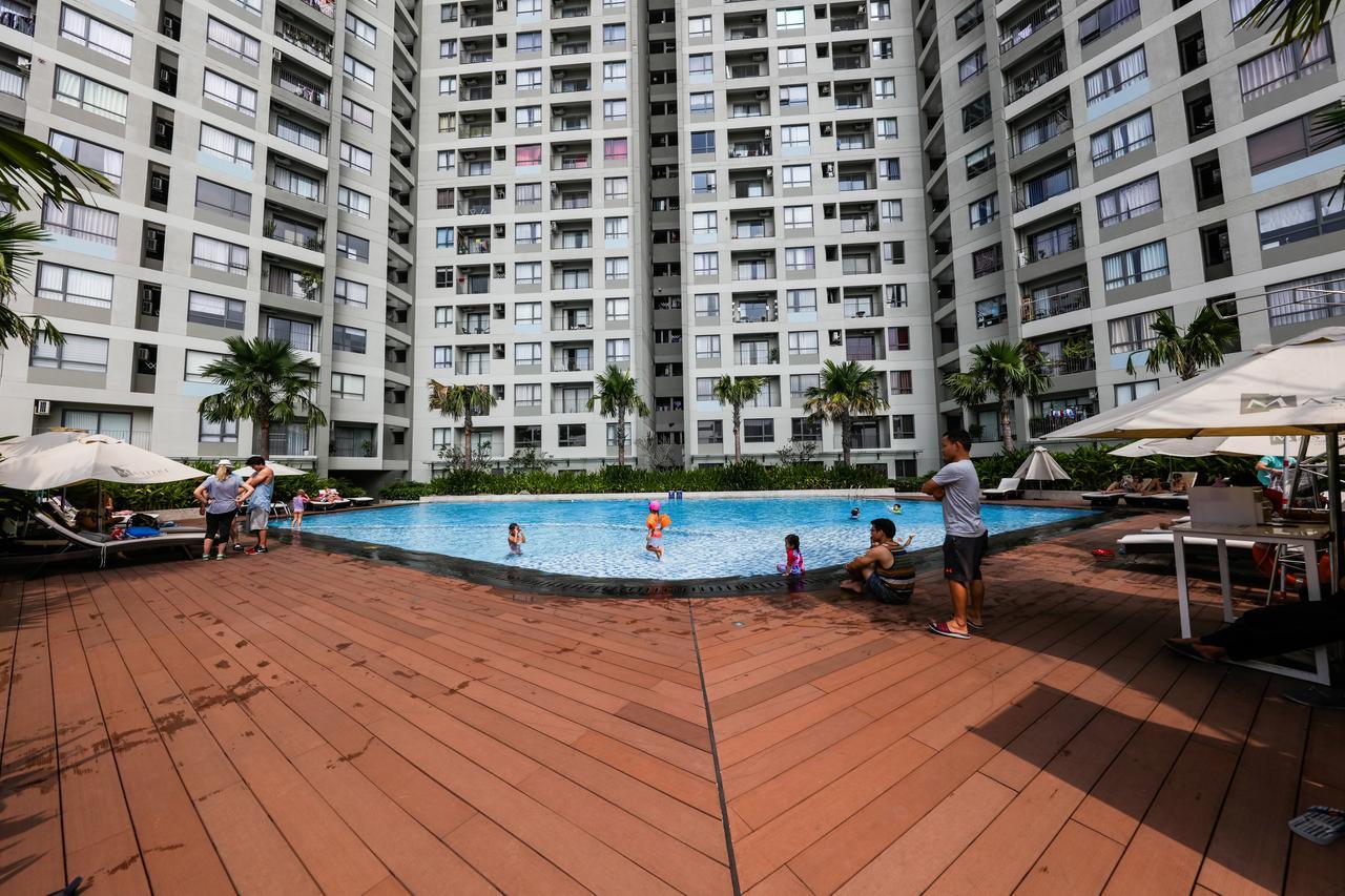 Mrt Apartment In Masteri Thao Dien Ho Či Minovo Město Exteriér fotografie